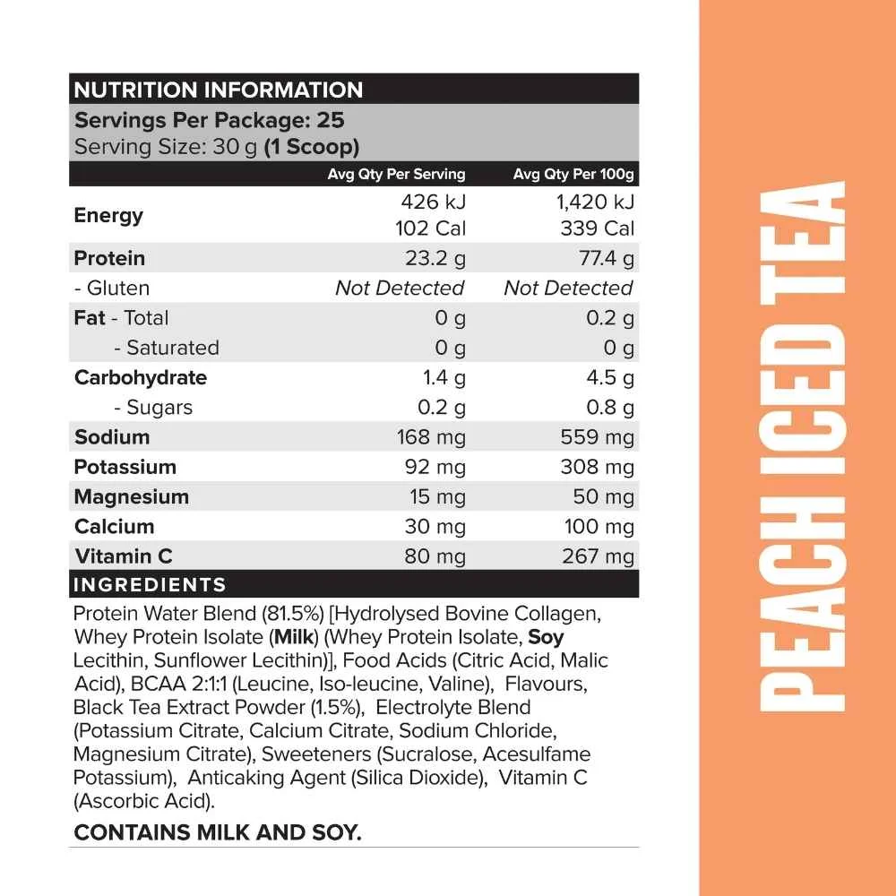 Muscle Nation, Protein Water - 30 scoops - Image 38